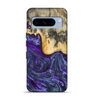 Pixel 8 Pro Wood Live Edge Phone Case - Aliyah (Purple, 724682)