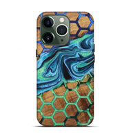 iPhone 13 Pro Wood Live Edge Phone Case - Kim (Pattern, 724683)