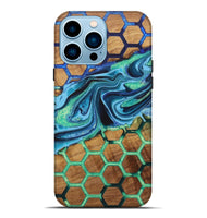 iPhone 14 Pro Max Wood Live Edge Phone Case - Kim (Pattern, 724683)