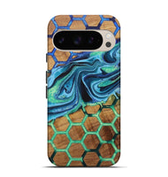 Pixel 9 Wood Live Edge Phone Case - Kim (Pattern, 724683)