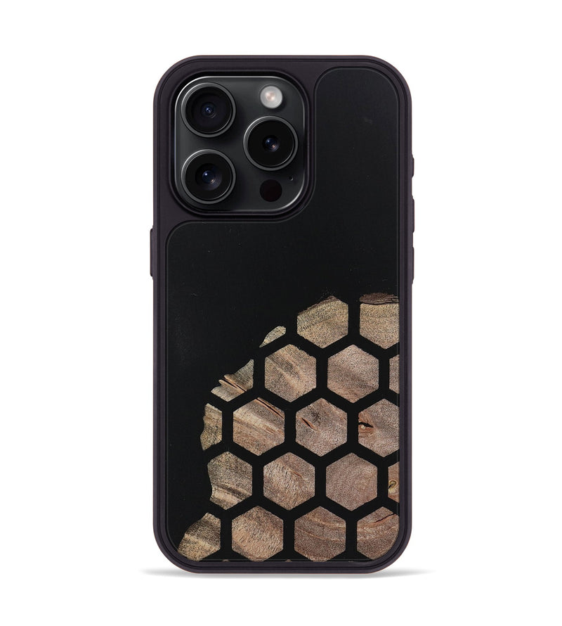 iPhone 15 Pro Wood Phone Case - Elise (Pattern, 724687)