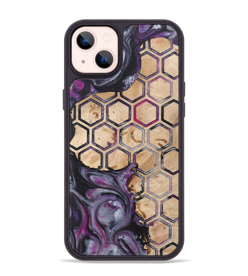 iPhone 14 Plus Wood Phone Case - Ivy (Pattern, 724692)