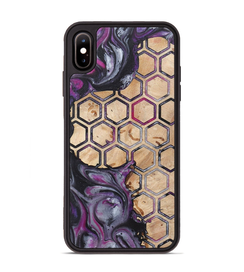 iPhone Xs Max Wood Phone Case - Ivy (Pattern, 724692)