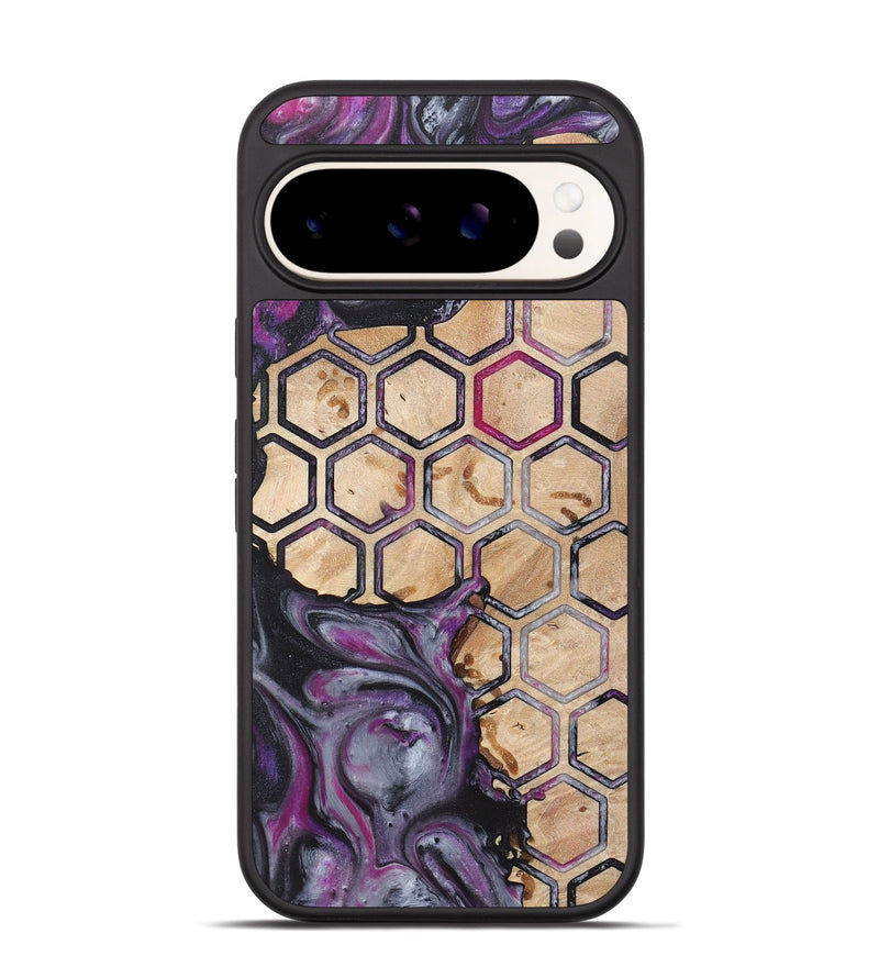 Pixel 9 Wood Phone Case - Ivy (Pattern, 724692)