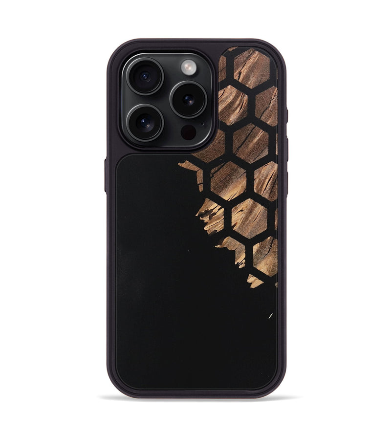 iPhone 15 Pro Wood Phone Case - Gabriel (Pattern, 724694)