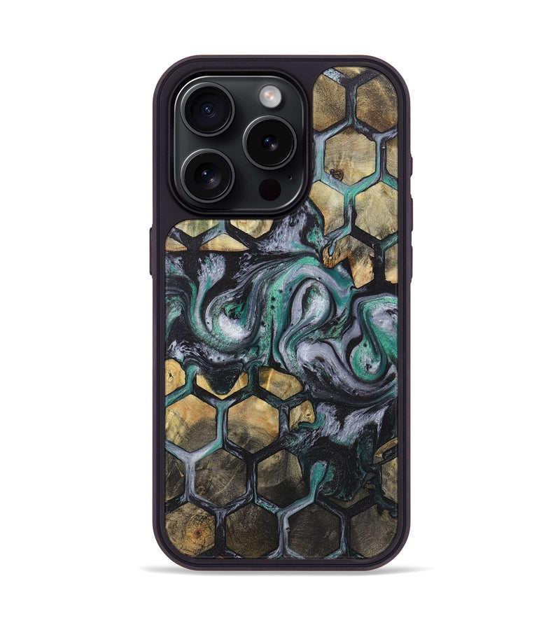 iPhone 15 Pro Wood Phone Case - Casey (Pattern, 724695)