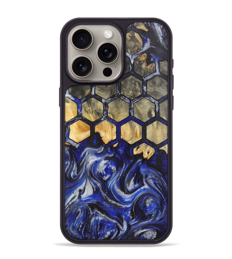 iPhone 15 Pro Max Wood Phone Case - Carmen (Pattern, 724698)