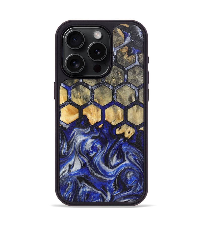 iPhone 15 Pro Wood Phone Case - Carmen (Pattern, 724698)