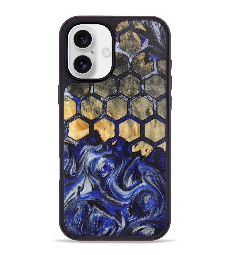 iPhone 16 Plus Wood Phone Case - Carmen (Pattern, 724698)