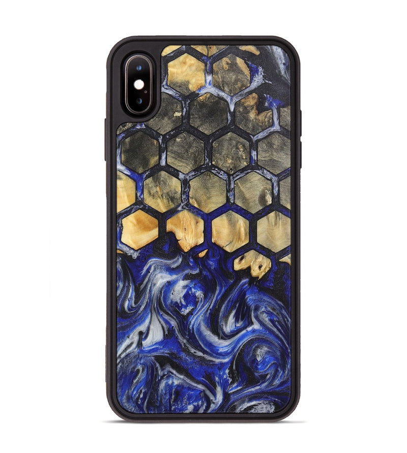 iPhone Xs Max Wood Phone Case - Carmen (Pattern, 724698)