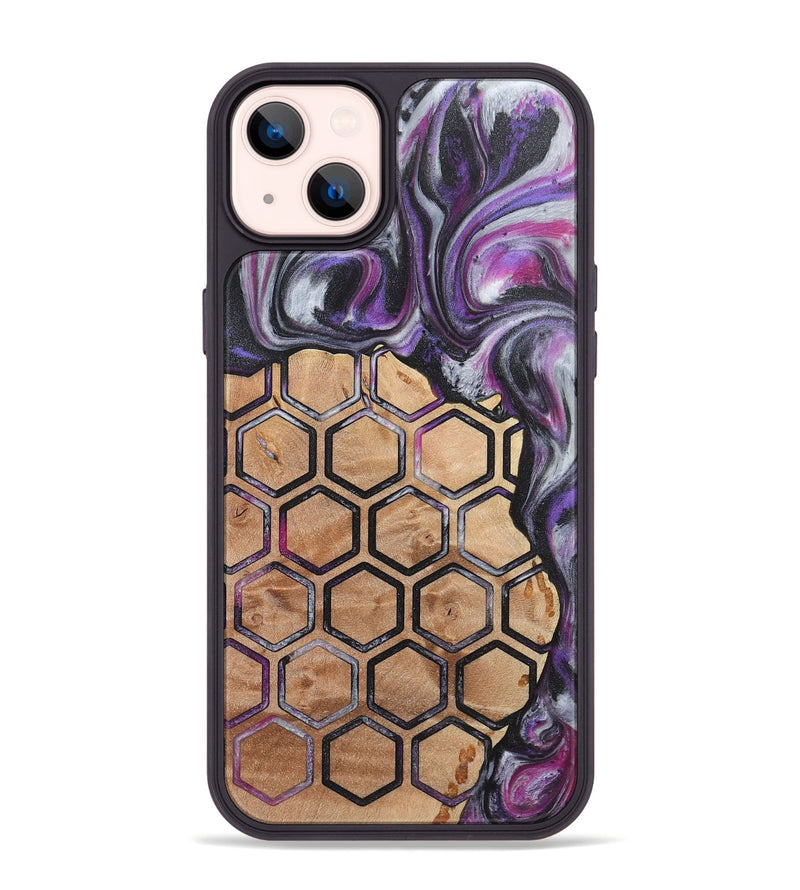 iPhone 14 Plus Wood Phone Case - Alexis (Pattern, 724699)