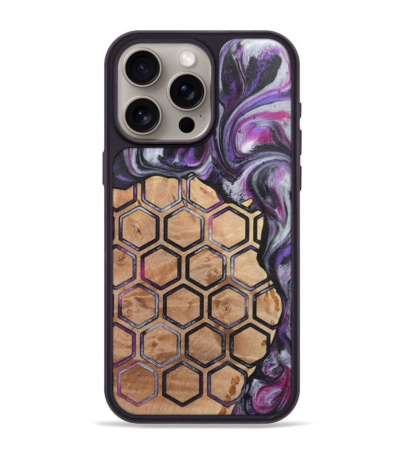 iPhone 15 Pro Max Wood Phone Case - Alexis (Pattern, 724699)