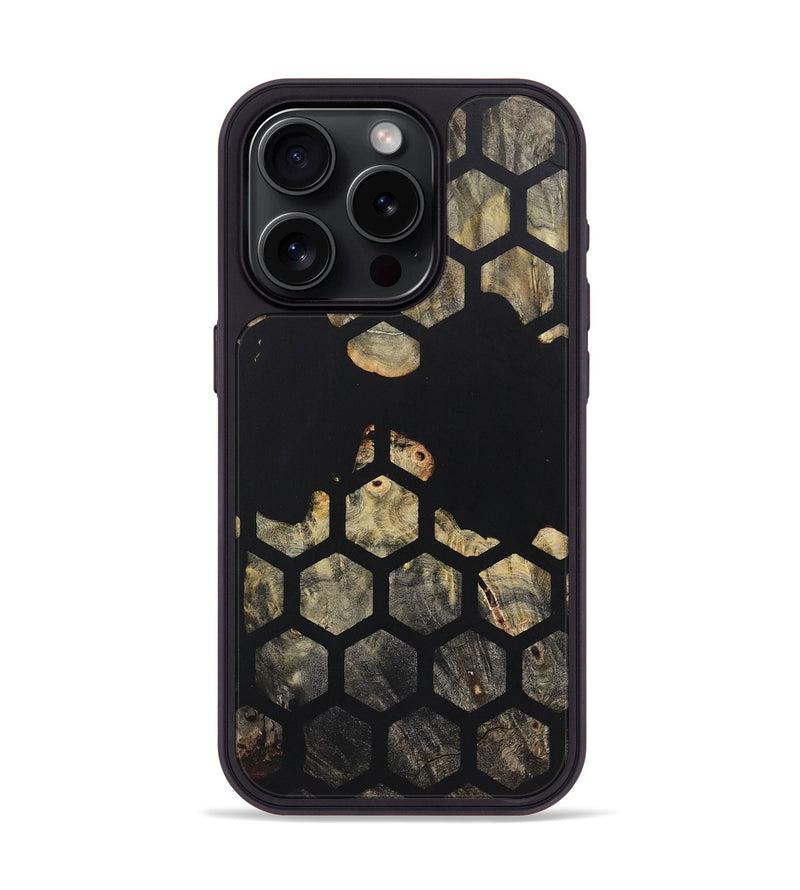 iPhone 15 Pro Wood Phone Case - Rudy (Pattern, 724701)