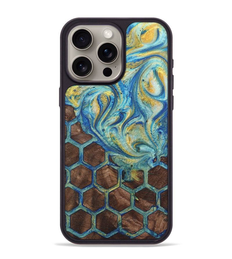 iPhone 15 Pro Max Wood Phone Case - Deanna (Pattern, 724702)