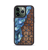 iPhone 13 Pro Wood Phone Case - Alfred (Pattern, 724705)