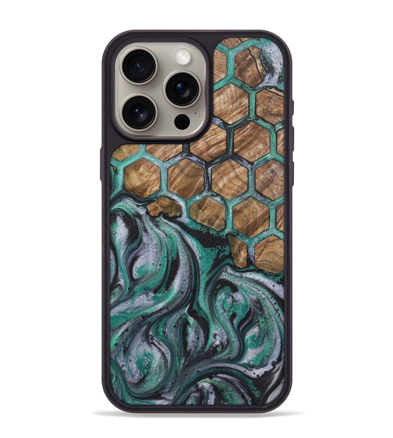 iPhone 15 Pro Max Wood Phone Case - Devante (Pattern, 724707)