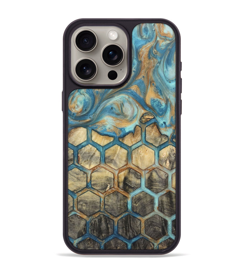 iPhone 15 Pro Max Wood Phone Case - Homer (Pattern, 724714)