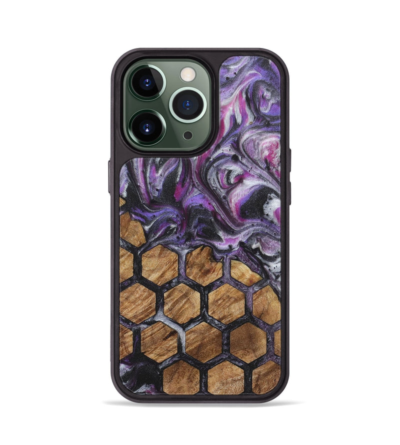 iPhone 13 Pro Wood Phone Case - Theodore (Pattern, 724716)