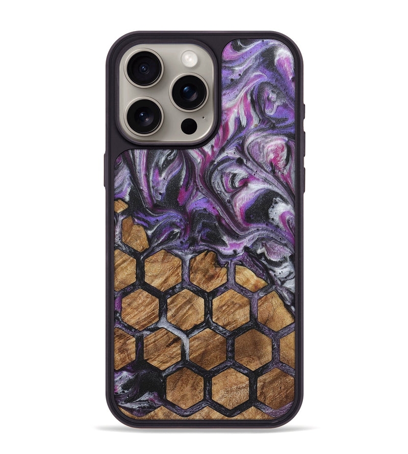 iPhone 15 Pro Max Wood Phone Case - Theodore (Pattern, 724716)