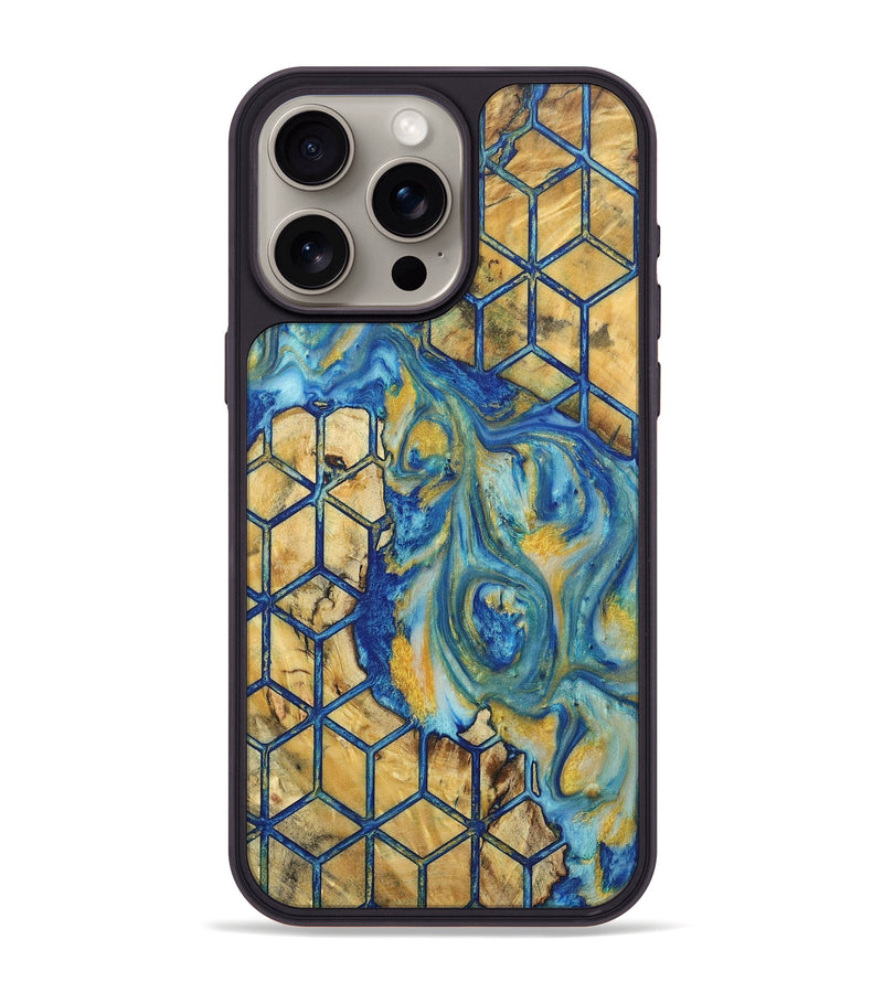 iPhone 15 Pro Max Wood Phone Case - Isaiah (Pattern, 724717)