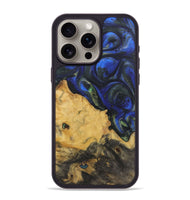 iPhone 15 Pro Max Wood Phone Case - Cayden (Blue, 724771)