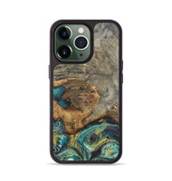 iPhone 13 Pro Wood Phone Case - Yaretzi (Green, 724816)