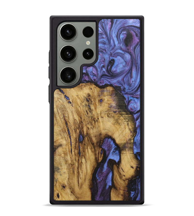 Galaxy S24 Ultra Wood Phone Case - Jay (Purple, 724821)