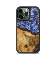 iPhone 13 Pro Wood Phone Case - Clay (Purple, 724825)