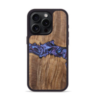 iPhone 15 Pro Wood Phone Case - Jolene (Purple, 724826)