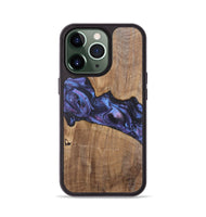 iPhone 13 Pro Wood Phone Case - Madelyn (Purple, 724827)