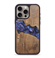 iPhone 15 Pro Max Wood Phone Case - Madelyn (Purple, 724827)