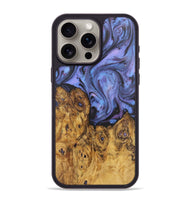 iPhone 15 Pro Max Wood Phone Case - Pablo (Purple, 724828)