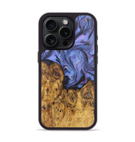 iPhone 15 Pro Wood Phone Case - Pablo (Purple, 724828)