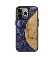 iPhone 13 Pro Wood Phone Case - Wallace (Purple, 724829)