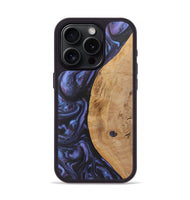 iPhone 15 Pro Wood Phone Case - Wallace (Purple, 724829)