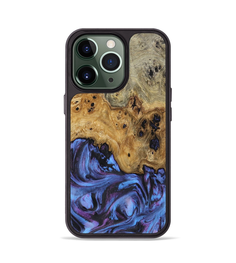 iPhone 13 Pro Wood Phone Case - Patty (Purple, 724830)