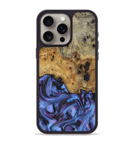 iPhone 15 Pro Max Wood Phone Case - Patty (Purple, 724830)