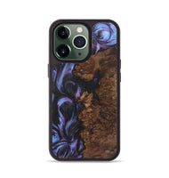 iPhone 13 Pro Wood Phone Case - Addisyn (Purple, 724832)