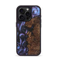 iPhone 15 Pro Wood Phone Case - Addisyn (Purple, 724832)