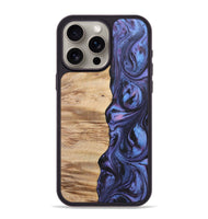 iPhone 15 Pro Max Wood Phone Case - Zion (Purple, 724833)