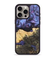 iPhone 15 Pro Max Wood Phone Case - Maxine (Purple, 724834)