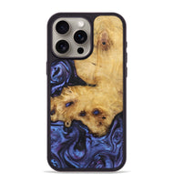 iPhone 15 Pro Max Wood Phone Case - Sofia (Purple, 724835)