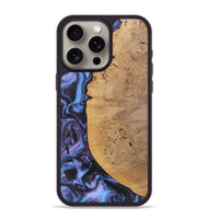 iPhone 15 Pro Max Wood Phone Case - Alina (Purple, 724836)