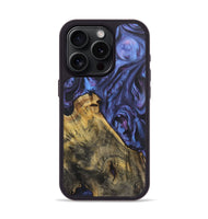 iPhone 15 Pro Wood Phone Case - Reginald (Purple, 724838)