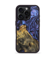 iPhone 16 Pro Wood Phone Case - Reginald (Purple, 724838)