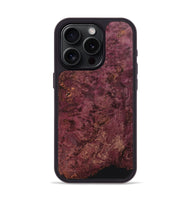 iPhone 15 Pro Wood Phone Case - Brian (Wood Burl, 724843)