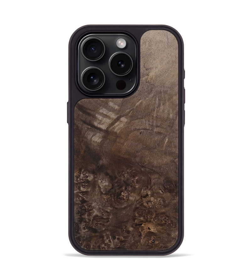 iPhone 15 Pro Wood Phone Case - Sofia (Wood Burl, 724845)