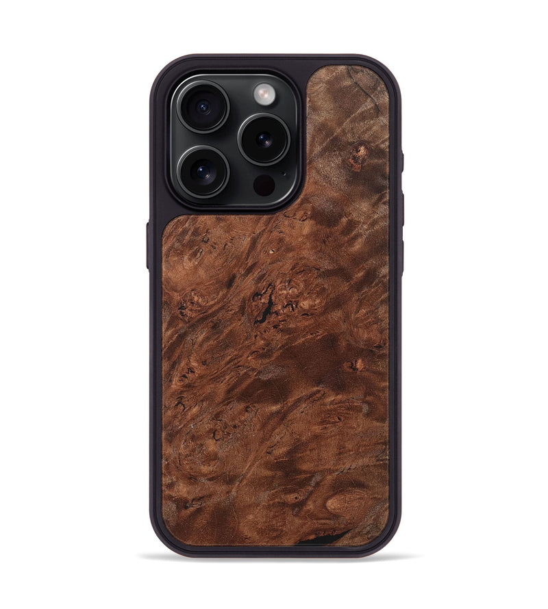 iPhone 15 Pro Wood Phone Case - Karissa (Wood Burl, 724846)