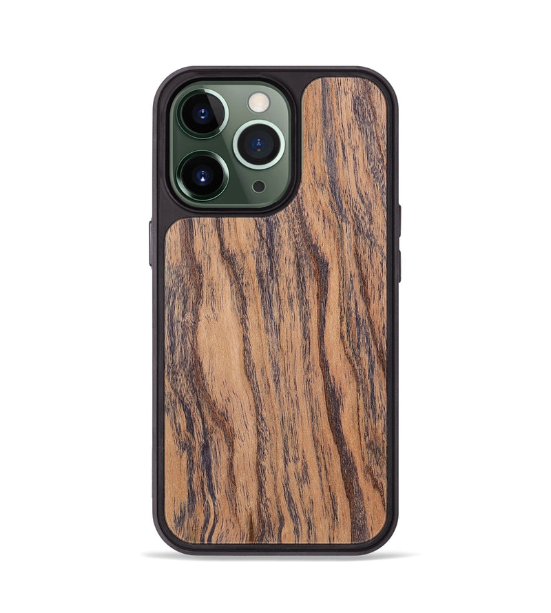 iPhone 13 Pro Wood Phone Case - Zaiden (Wood Burl, 724851)