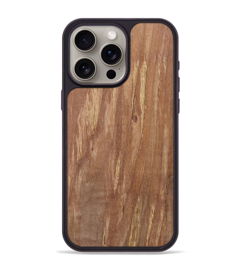 iPhone 15 Pro Max Wood Phone Case - Laurel (Wood Burl, 724853)